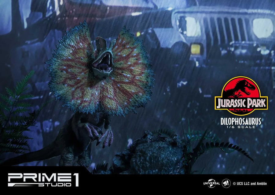 Dilophosaurus (Regular Version) Jurassic Park (Film) – Prime1Studio – ActionFigure Brasil