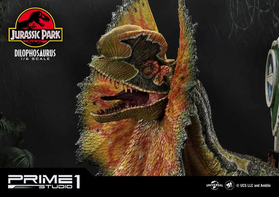 Dilophosaurus (Regular Version) Jurassic Park (Film) – Prime1Studio – ActionFigure Brasil