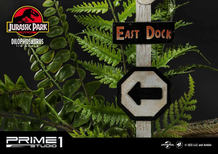 Dilophosaurus (Regular Version) Jurassic Park (Film) – Prime1Studio – ActionFigure Brasil