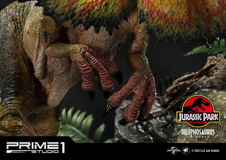 Dilophosaurus (Regular Version) Jurassic Park (Film) – Prime1Studio – ActionFigure Brasil