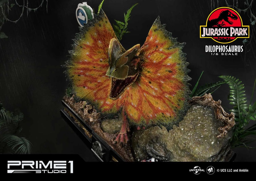 Dilophosaurus (Regular Version) Jurassic Park (Film) – Prime1Studio – ActionFigure Brasil