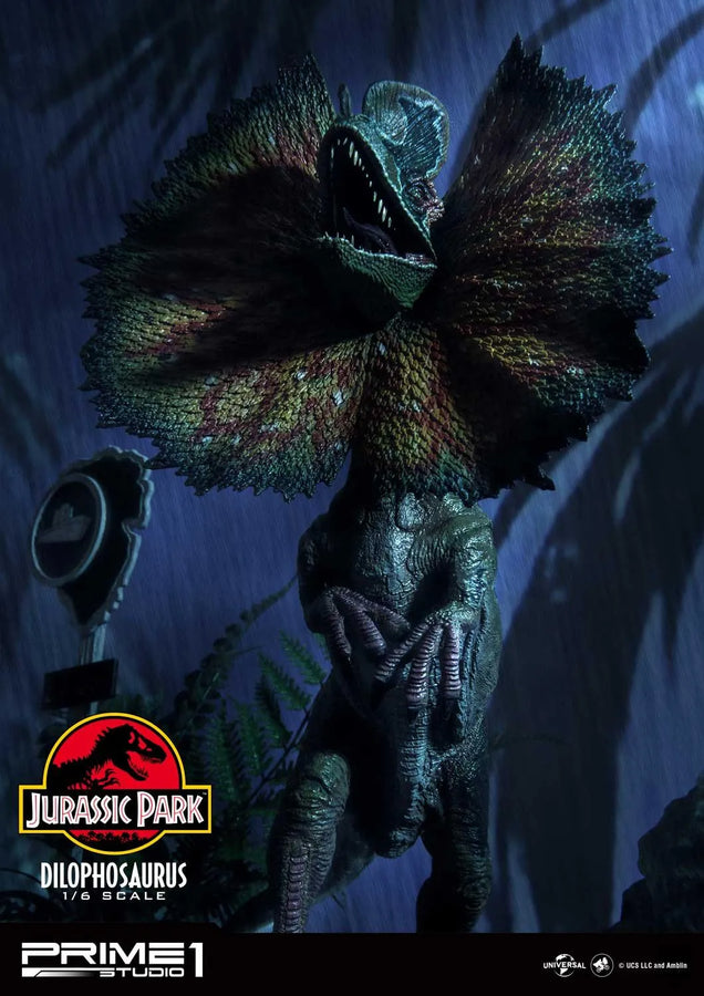 Dilophosaurus (Regular Version) Jurassic Park (Film) – Prime1Studio – ActionFigure Brasil