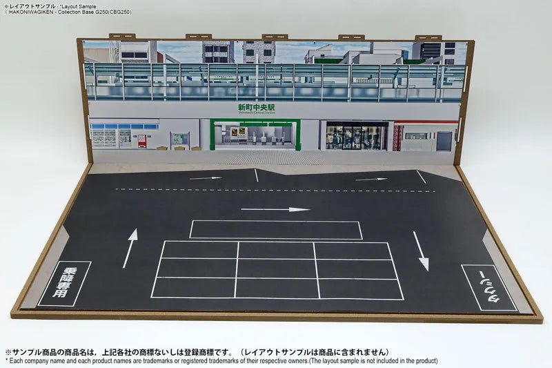 Diorama Sheet G250 1/43 Station Front & SA/PA Set Aㅤ – Hakoniwagiken – ActionFigure Brasil