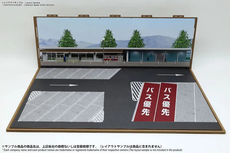Diorama Sheet G250 1/43 Station Front & SA/PA Set Aㅤ – Hakoniwagiken – ActionFigure Brasil
