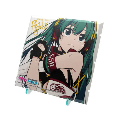 Dioramansion 150 Racing Miku 2020 Ver. Pit Option Panel Rd.1 FUJIㅤ – PLM – ActionFigure Brasil — ângulo diferente