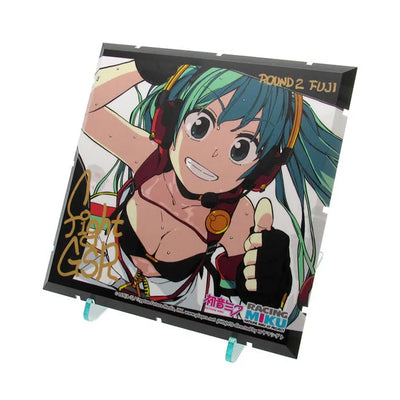 Dioramansion 150 Racing Miku 2020 Ver. Pit Option Panel Rd.2 FUJIㅤ – PLM – ActionFigure Brasil — ângulo diferente