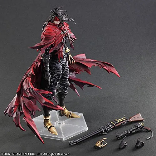 Dirge of Cerberus: Final Fantasy VII - Vincent Valentine - Play Arts Kaiㅤ – Square Enix – ActionFigure Brasil
