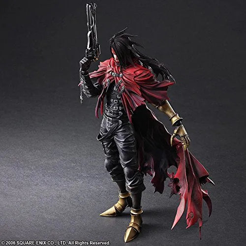 Dirge of Cerberus: Final Fantasy VII - Vincent Valentine - Play Arts Kaiㅤ – Square Enix – ActionFigure Brasil