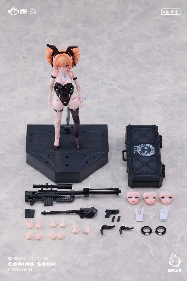 [Discontinued] Backward Sushing - Bunny Rapid - Action Squad Sniper Leoni - 1/12 (Sushing)ㅤ – Sushing – ActionFigureBrasil