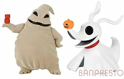 Disney Characters - Fluffy Puffy - Oogie Boogie & Zero (Banpresto)ㅤ – Banpresto – ActionFigure Brasil