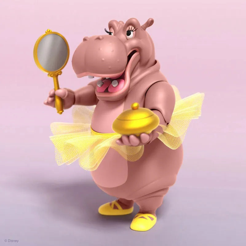 Disney wave 2/ FANTASIA: Hyacinth Hippo Ultimate 7 Inch Action Figureㅤ – Super 7 – ActionFigure Brasil