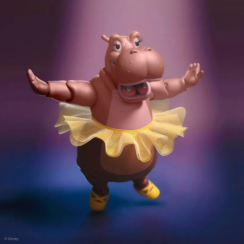 Disney wave 2/ FANTASIA: Hyacinth Hippo Ultimate 7 Inch Action Figureㅤ – Super 7 – ActionFigure Brasil
