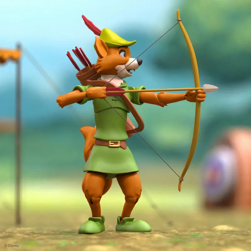 Disney wave 2/ Robin Hood: Robin Hood Stalk Costume Ultimate 7 Inch Action Figureㅤ – Super 7 – ActionFigure Brasil