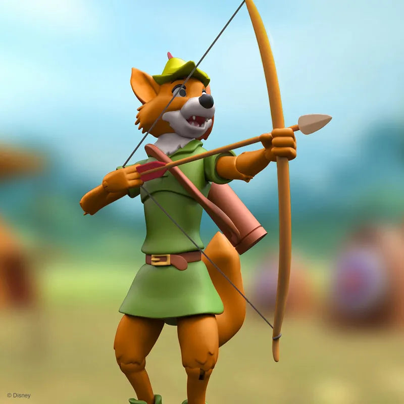 Disney wave 2/ Robin Hood: Robin Hood Stalk Costume Ultimate 7 Inch Action Figureㅤ – Super 7 – ActionFigure Brasil