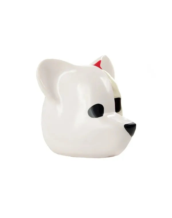 Dissected Bear Head (White) – Clutter Studios – ActionFigure Brasil