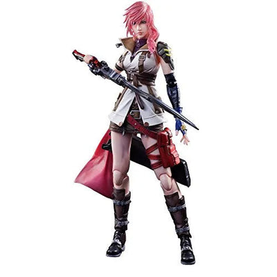 Dissidia Final Fantasy - Lightning - Play Arts Kaiㅤ – Square Enix – ActionFigure Brasil