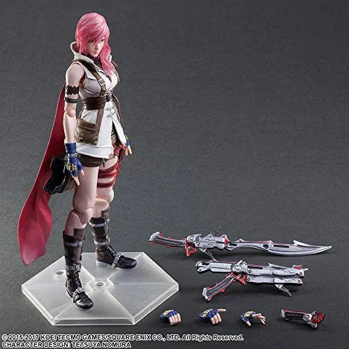 Dissidia Final Fantasy - Lightning - Play Arts Kaiㅤ – Square Enix – ActionFigure Brasil