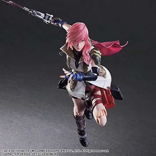 Dissidia Final Fantasy - Lightning - Play Arts Kaiㅤ – Square Enix – ActionFigure Brasil