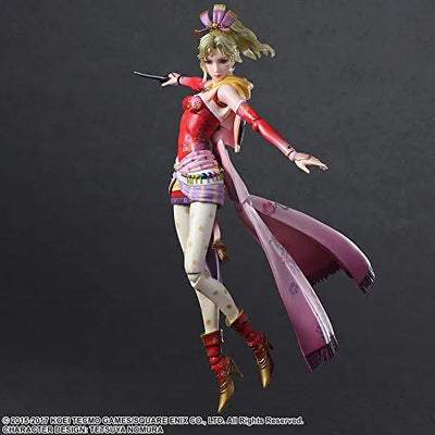 Dissidia Final Fantasy - Tina Branford - Play Arts Kaiㅤ – Square Enix – ActionFigure Brasil — embalagem