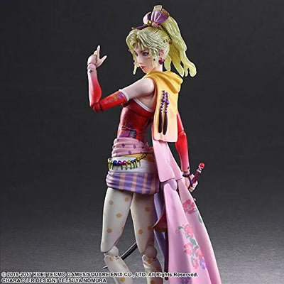 Dissidia Final Fantasy - Tina Branford - Play Arts Kaiㅤ – Square Enix – ActionFigure Brasil — ângulo diferente