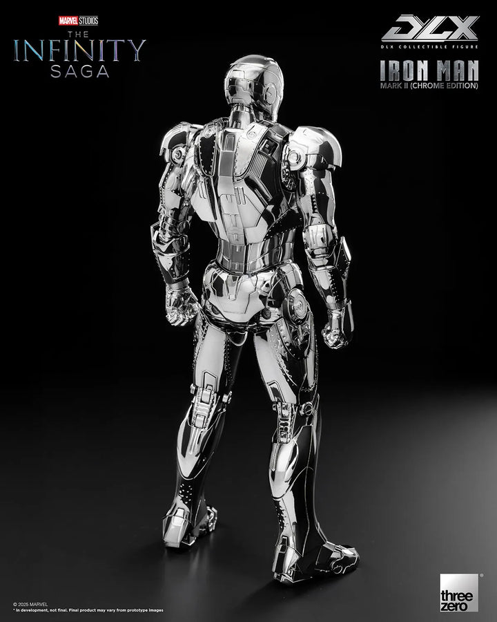 DLX Iron Man Mark 2 (Chrome Edition) – Threezero – ActionFigure Brasil