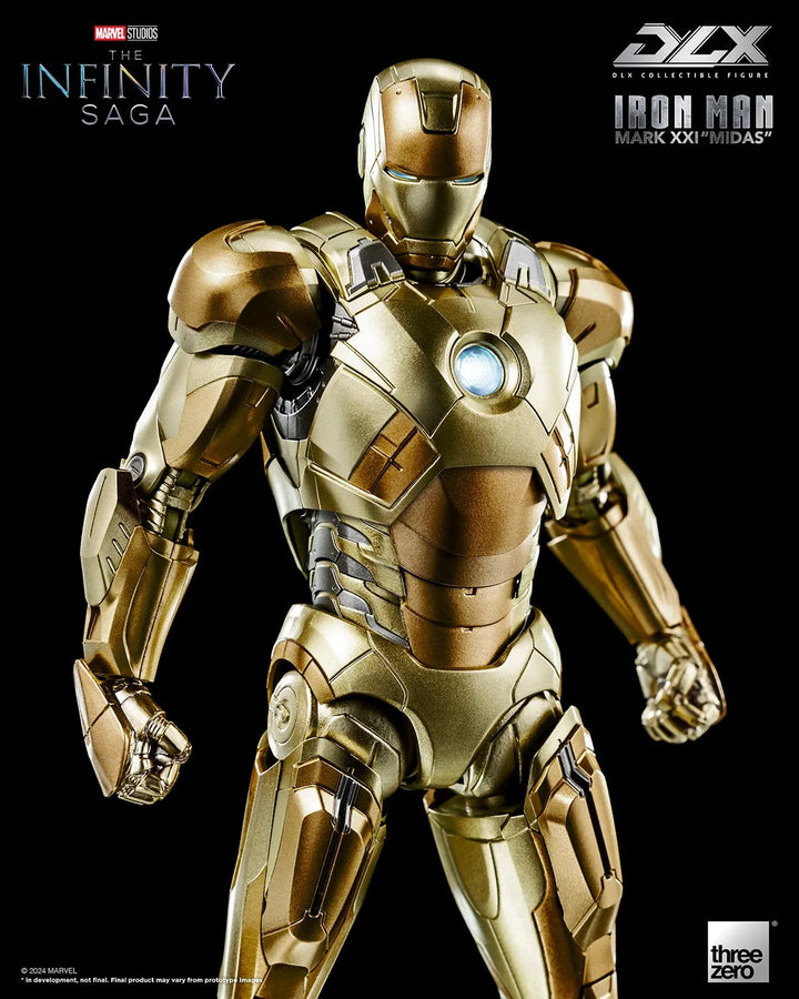 DLX Iron Man Mark 21 “Midas” – Threezero – ActionFigure Brasil
