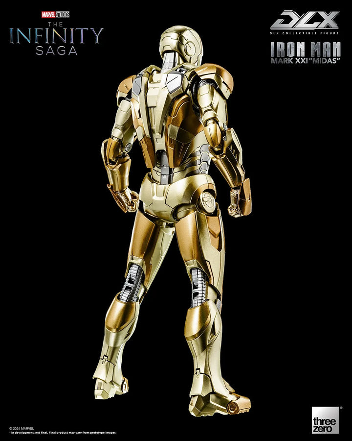 DLX Iron Man Mark 21 “Midas” – Threezero – ActionFigure Brasil
