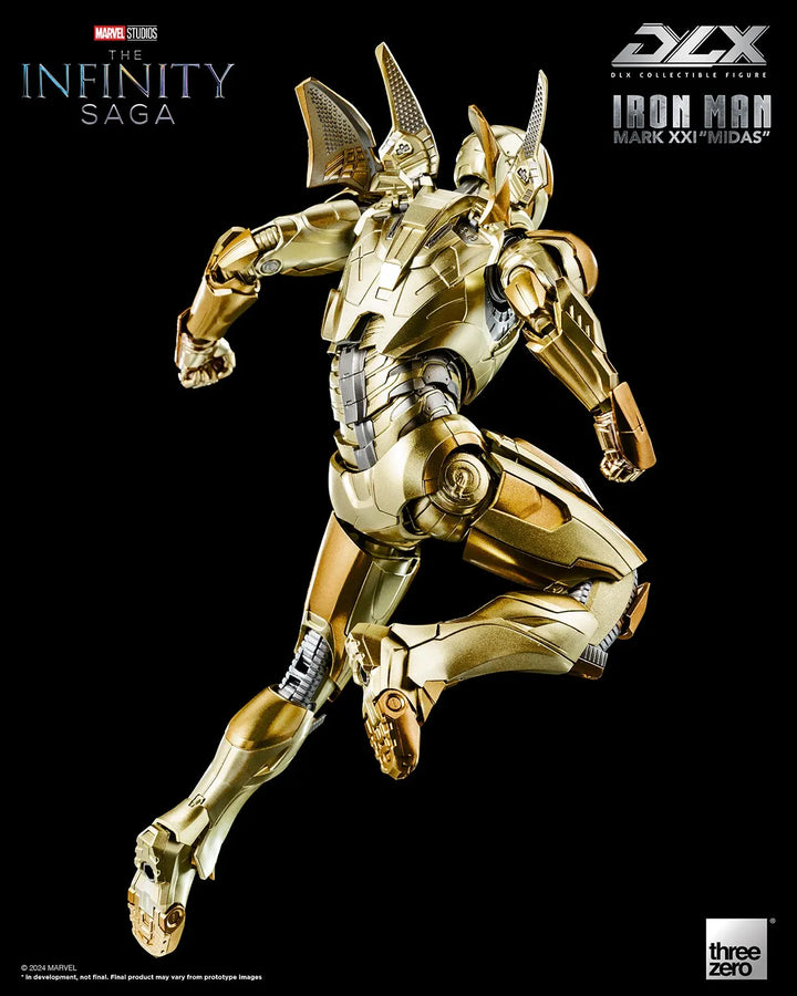 DLX Iron Man Mark 21 “Midas” – Threezero – ActionFigure Brasil