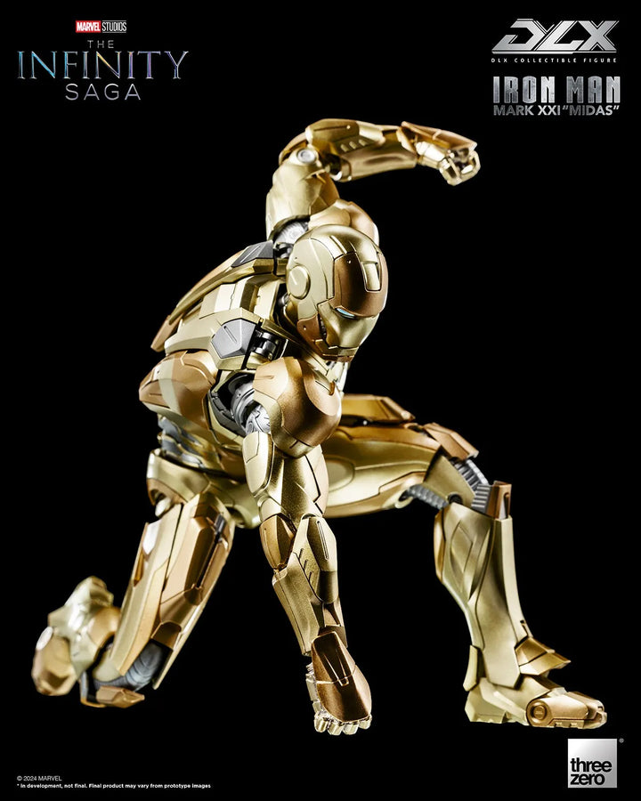 DLX Iron Man Mark 21 “Midas” – Threezero – ActionFigure Brasil