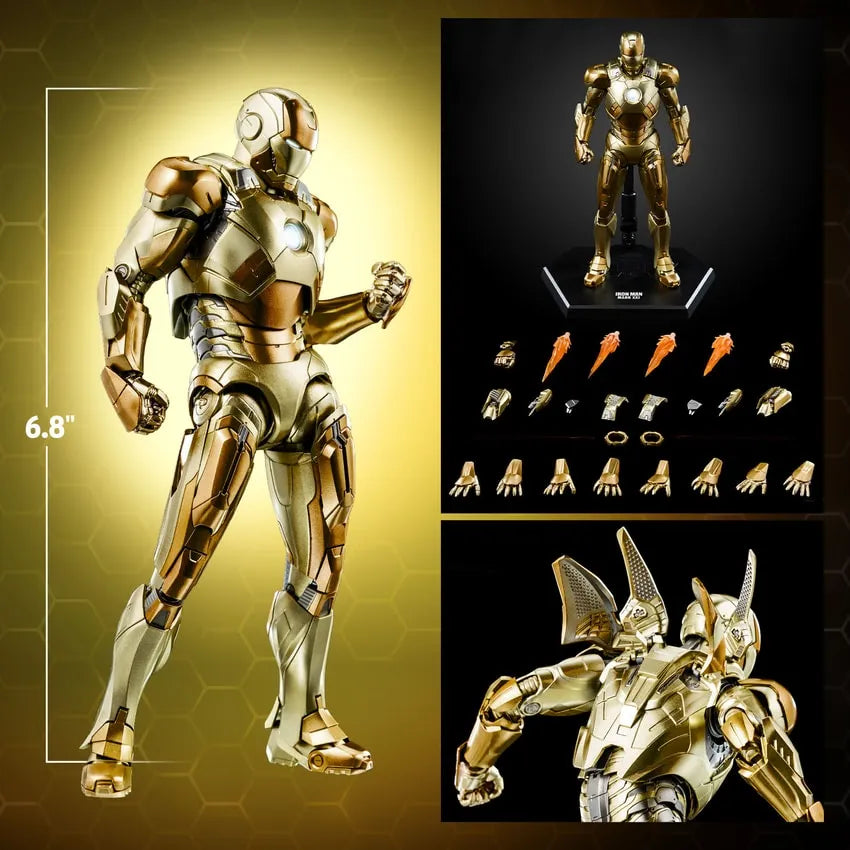 DLX Iron Man Mark 21 “Midas” – Threezero – ActionFigure Brasil