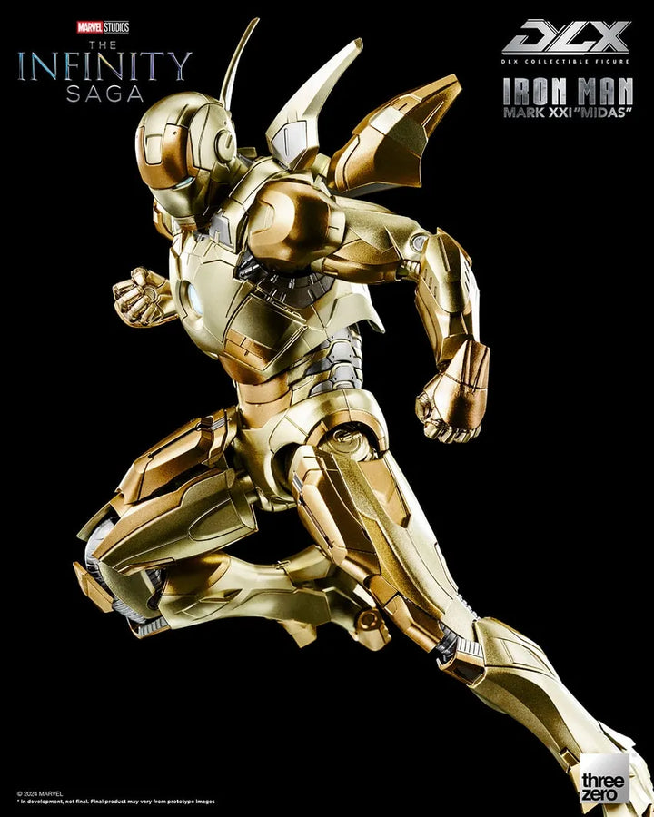 DLX Iron Man Mark 21 “Midas” – Threezero – ActionFigure Brasil