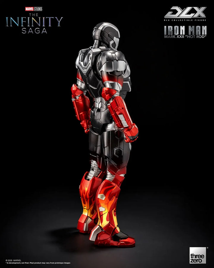 DLX Iron Man Mark 22 “Hot Rod” – Threezero – ActionFigure Brasil