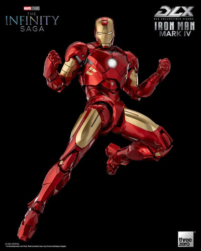 DLX Iron Man Mark 4 – Threezero – ActionFigure Brasil