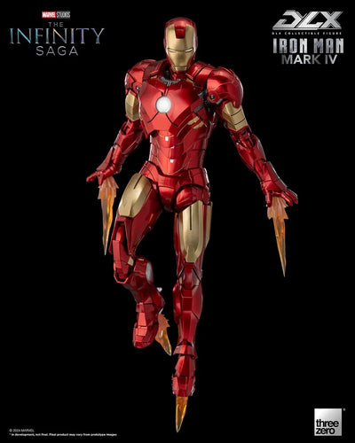 DLX Iron Man Mark 4 – Threezero – ActionFigure Brasil — embalagem