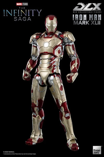DLX Iron Man Mark 42 – Threezero – ActionFigure Brasil