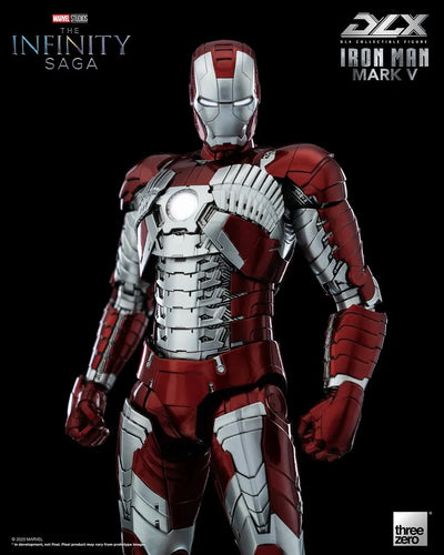 DLX Iron Man Mark 5 – Threezero – ActionFigure Brasil