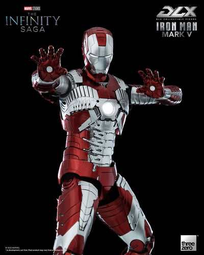 DLX Iron Man Mark 5 – Threezero – ActionFigure Brasil — detalhe do produto