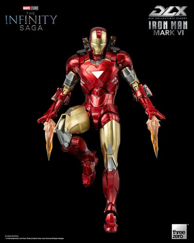 DLX Iron Man Mark 6 – Threezero – ActionFigure Brasil — close