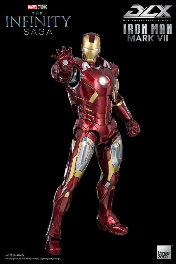 DLX Iron Man Mark 7 – Threezero – ActionFigure Brasil
