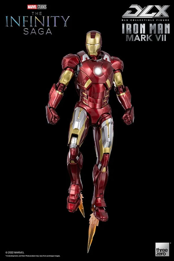 DLX Iron Man Mark 7 – Threezero – ActionFigure Brasil