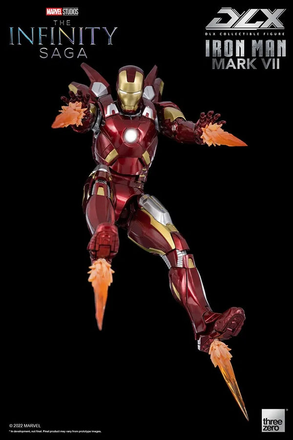 DLX Iron Man Mark 7 – Threezero – ActionFigure Brasil