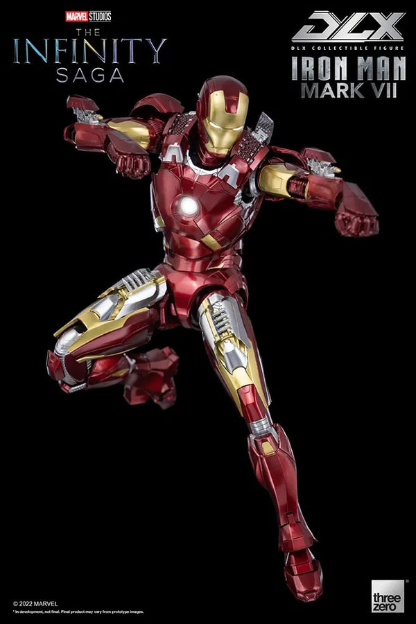 DLX Iron Man Mark 7 – Threezero – ActionFigure Brasil