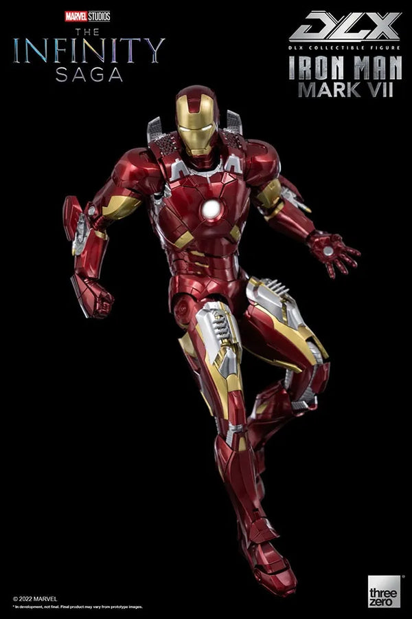 DLX Iron Man Mark 7 – Threezero – ActionFigure Brasil