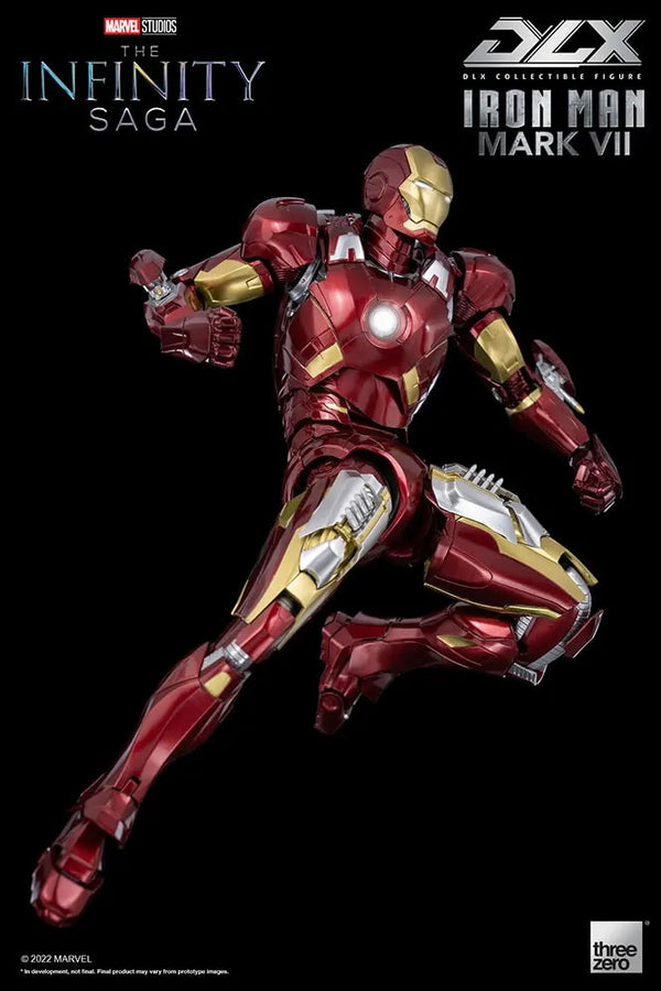 DLX Iron Man Mark 7 – Threezero – ActionFigure Brasil