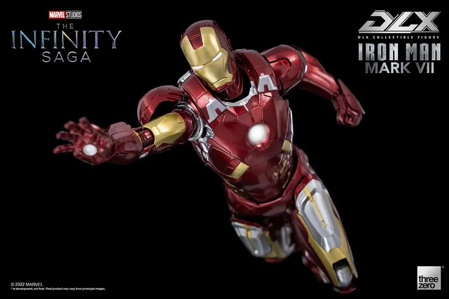 DLX Iron Man Mark 7 – Threezero – ActionFigure Brasil