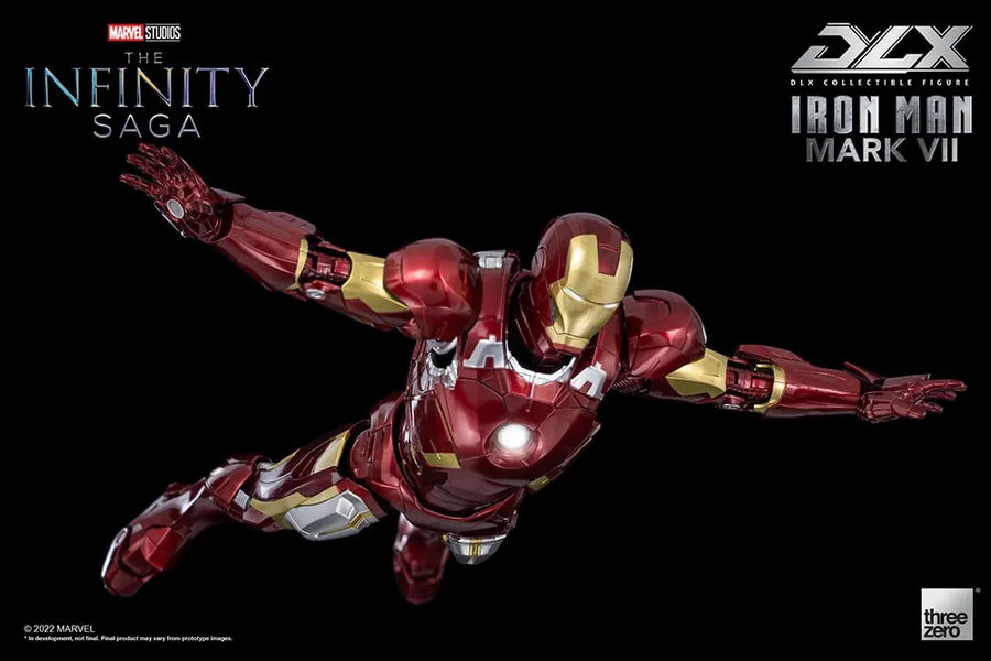 DLX Iron Man Mark 7 – Threezero – ActionFigure Brasil