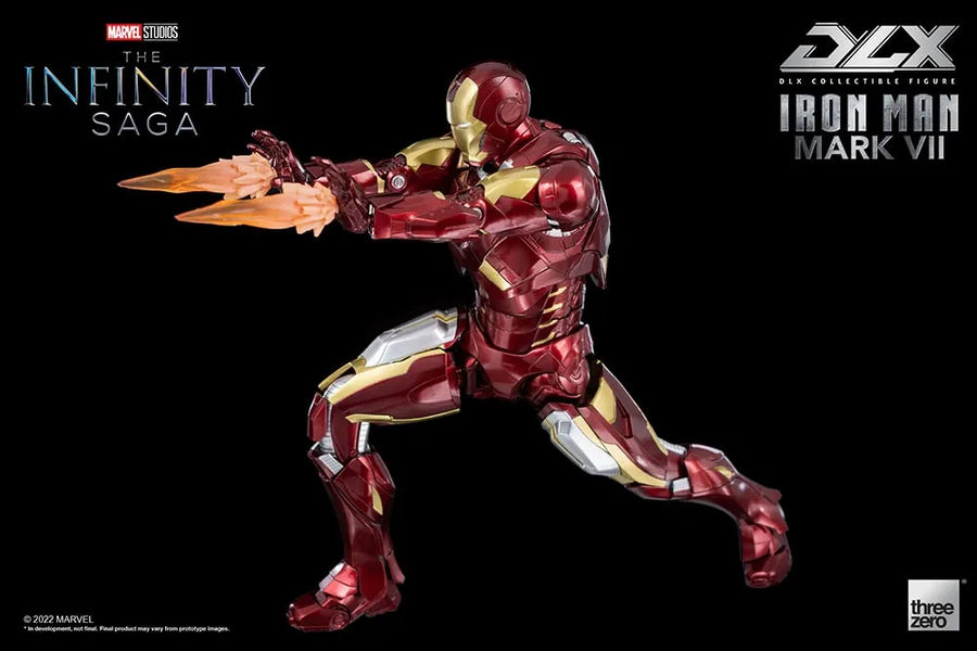 DLX Iron Man Mark 7 – Threezero – ActionFigure Brasil