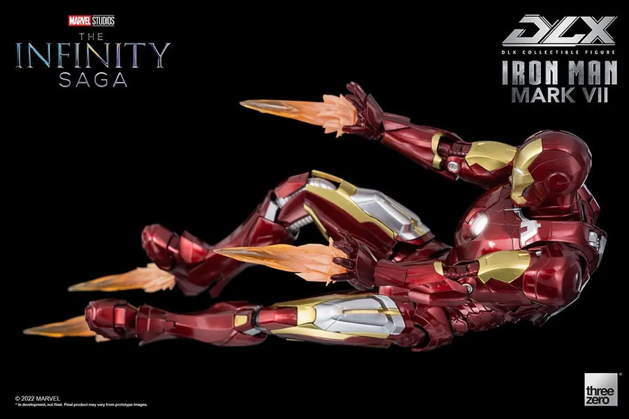 DLX Iron Man Mark 7 – Threezero – ActionFigure Brasil