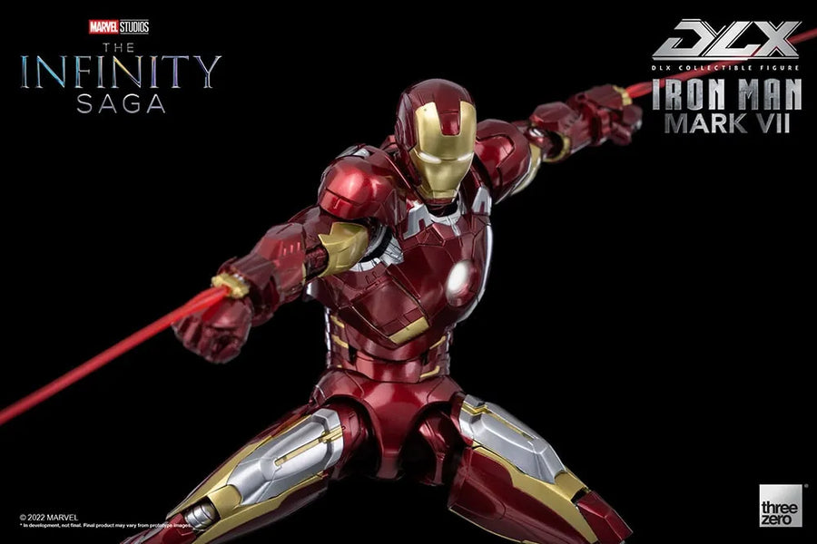 DLX Iron Man Mark 7 – Threezero – ActionFigure Brasil