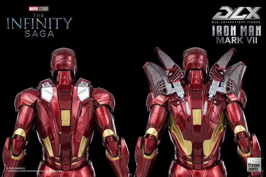 DLX Iron Man Mark 7 – Threezero – ActionFigure Brasil